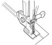 Janome Pintucking Feet Set of Two | Shallow Grooved and Deep Grooved