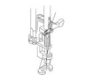Janome Darning Foot (Open Toe) | Opening Darning Foot Low Shank Top Loading.