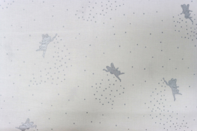 Riley Blake Printed Cotton - Fairy Dust Cream 112cm
