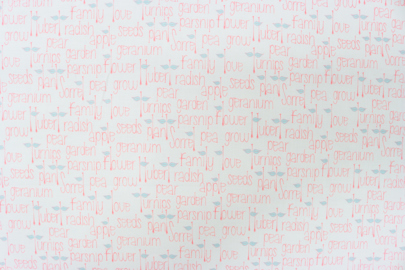 Riley Blake Printed Cotton - In the Garden White 112cm