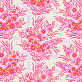 TULA PINK FLORAL REEF - SHADOW SHARKS - DELPHINE