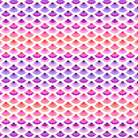 TULA PINK FLORAL REEF - AQUATIC LACE - ULTRAVIOLET