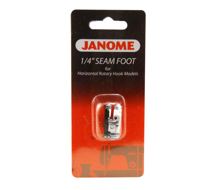 Janome Machine Feet: 1/4 inch Seam with Guide - 7mm models