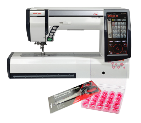 Discontinued - Embroidery Machine - MC12000 (9mm HS) Embroidery, Quilting and Sewing Machine