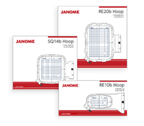 Janome Accessories - MC500E Optional Hoops