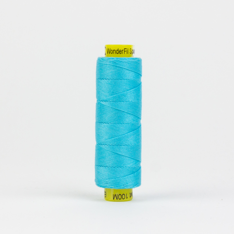 Spagetti - 12wt Double Gassed Egyptian Cotton - SPS - 100m (109yd) Bright Aqua
